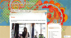 Desktop Screenshot of barefootjustine.com